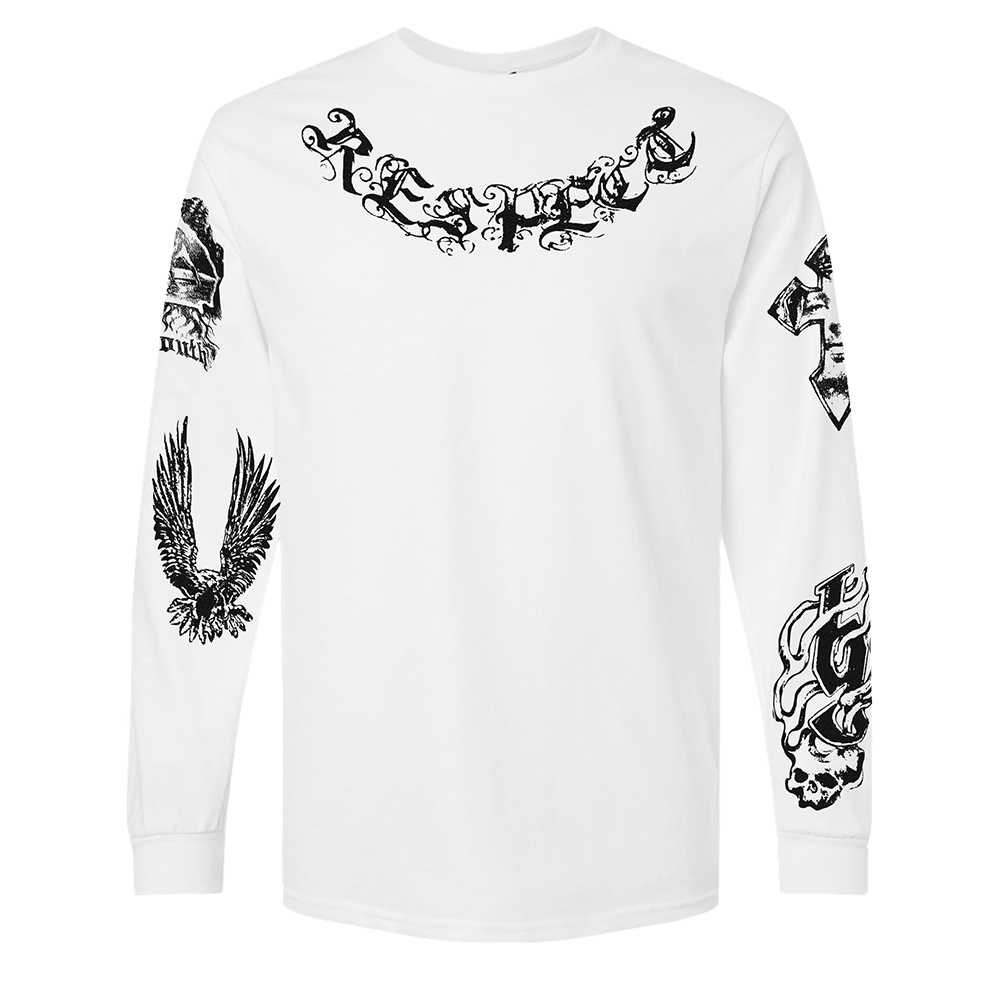 Brantley Gilbert Tattoos Shirt – White 4