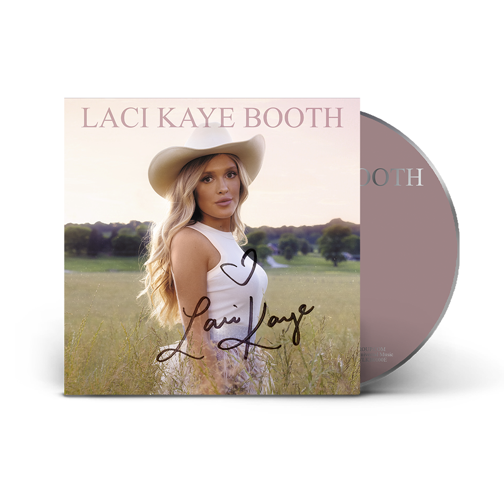 Laci Kaye Booth Signed CD