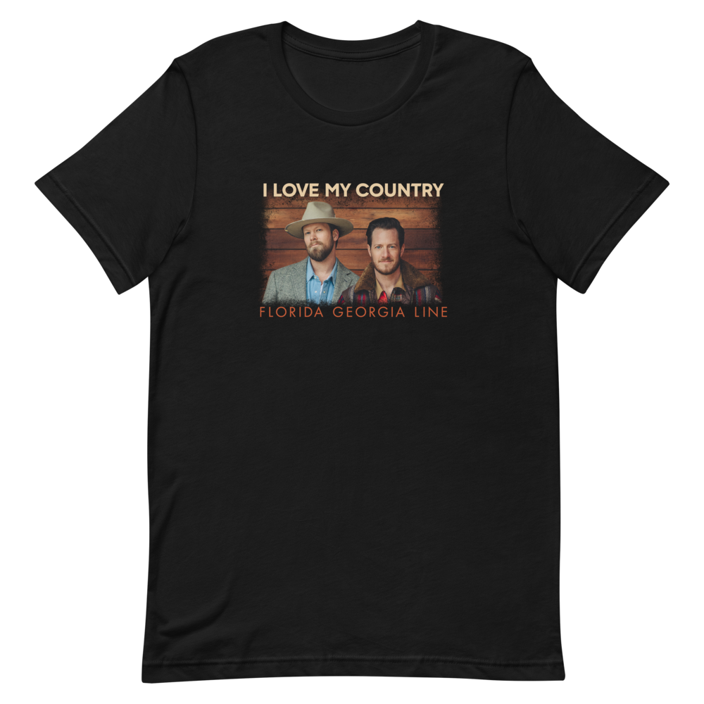 I Love My Country Short Sleeve Unisex T-Shirt