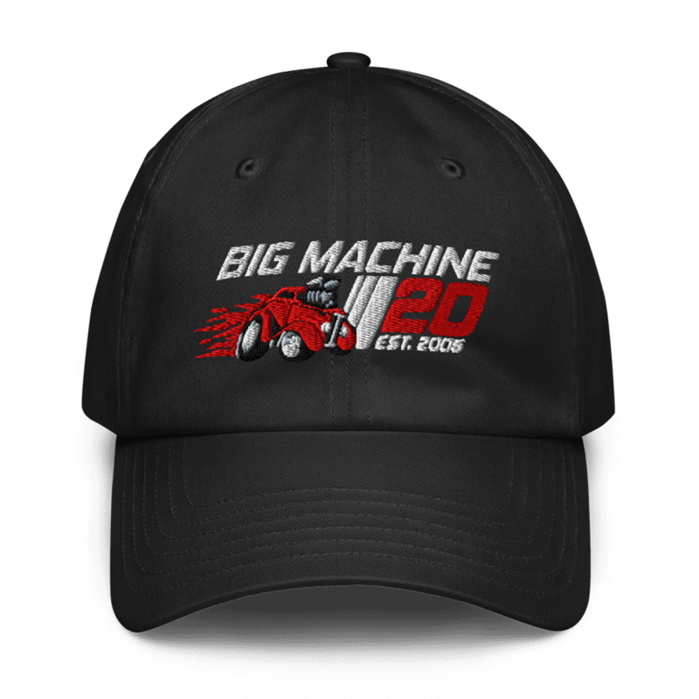 BMLG 20th Anniversary Dad Hat - Black