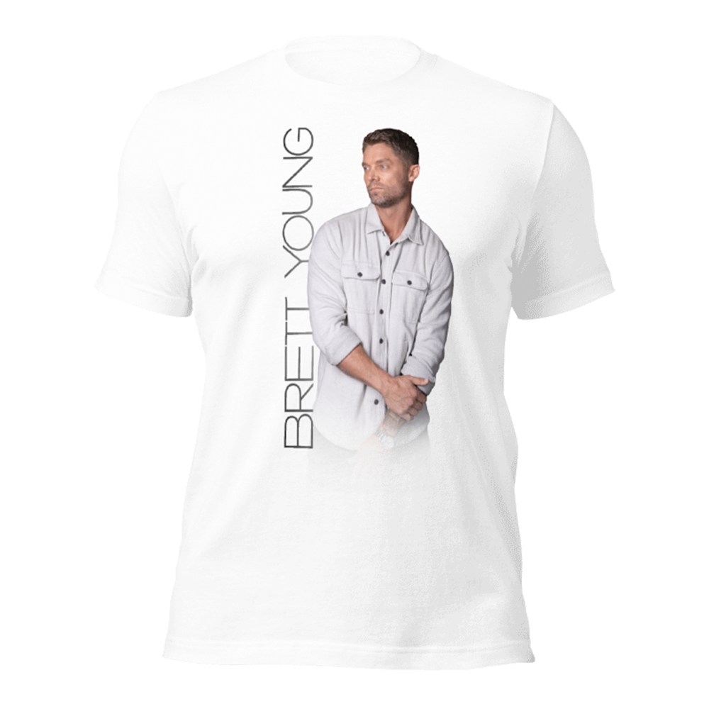 Brett Young 2.0 Face Tee - White