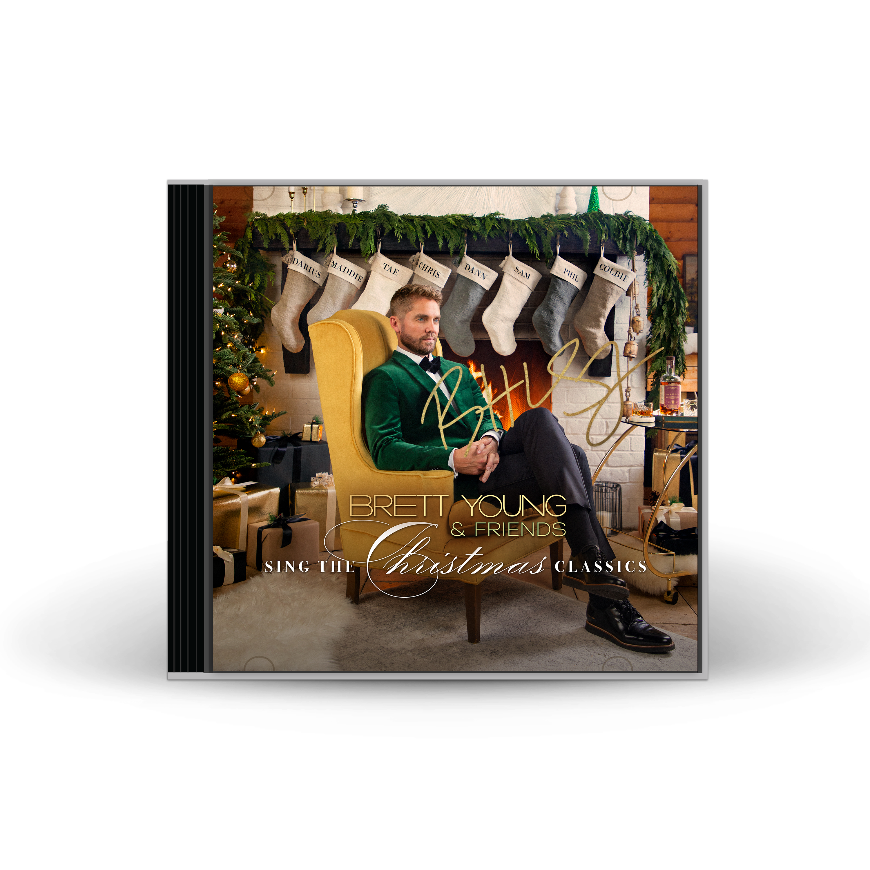 Brett Young: Brett Young & Friends Sing The Christmas Classics Signed CD