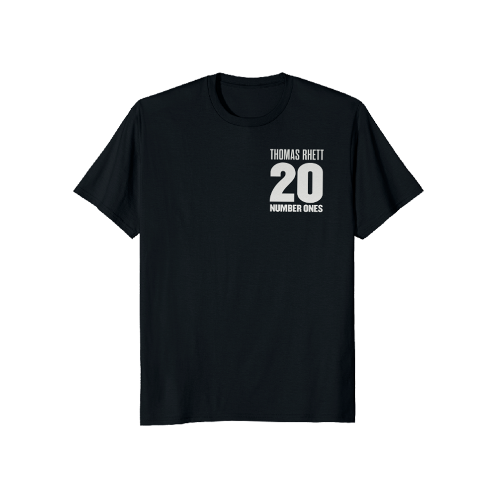 Thomas Rhett - 20 Number Ones T-Shirt Front