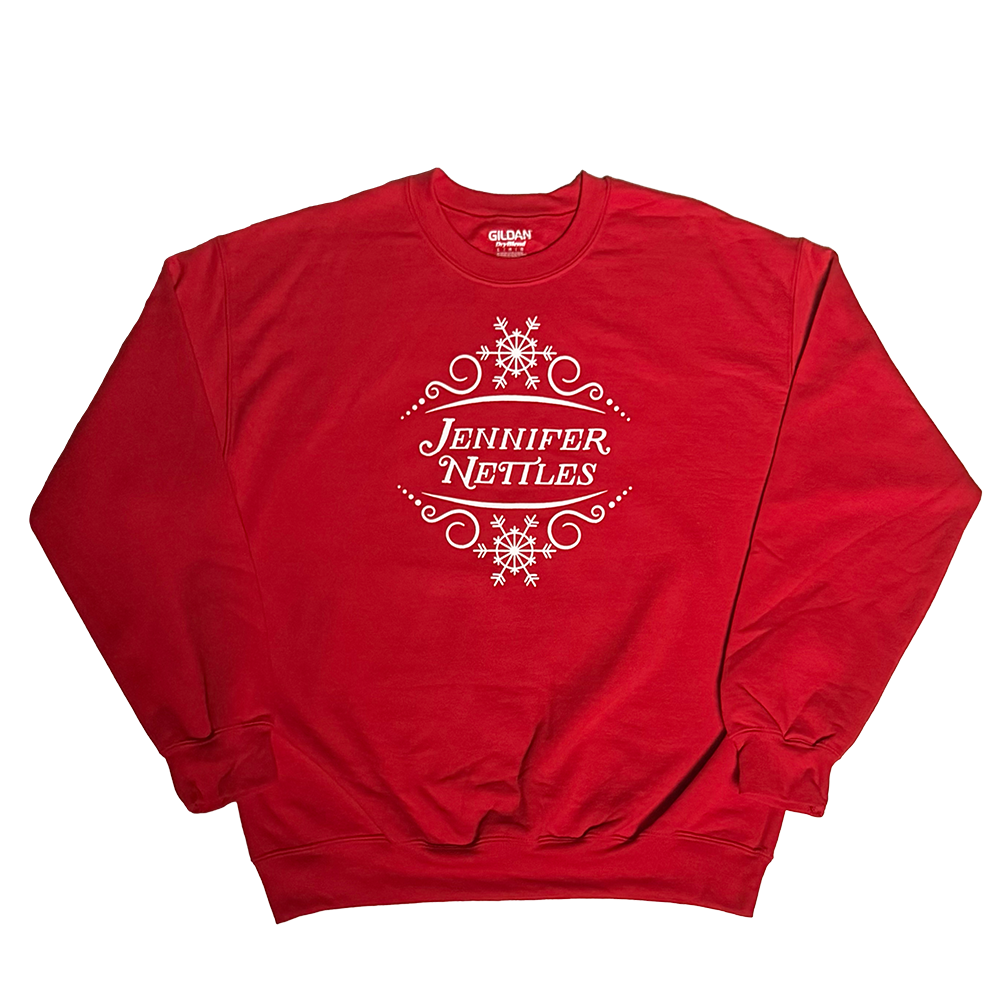 Jennifer Nettles Snowflake Sweatshirt