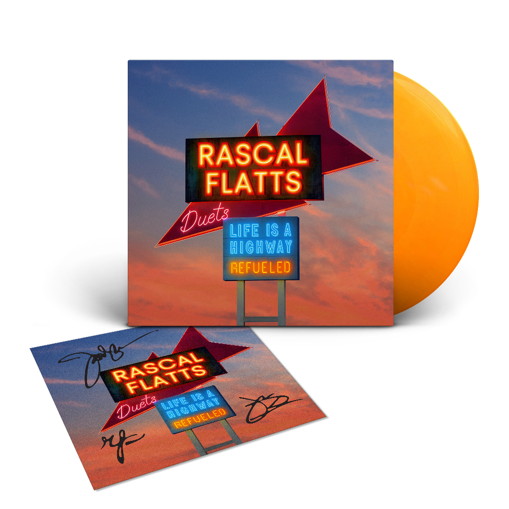 Rascal Flatts - Life Is A Highway: Refueled Duets D2C Exclusive Signed ...