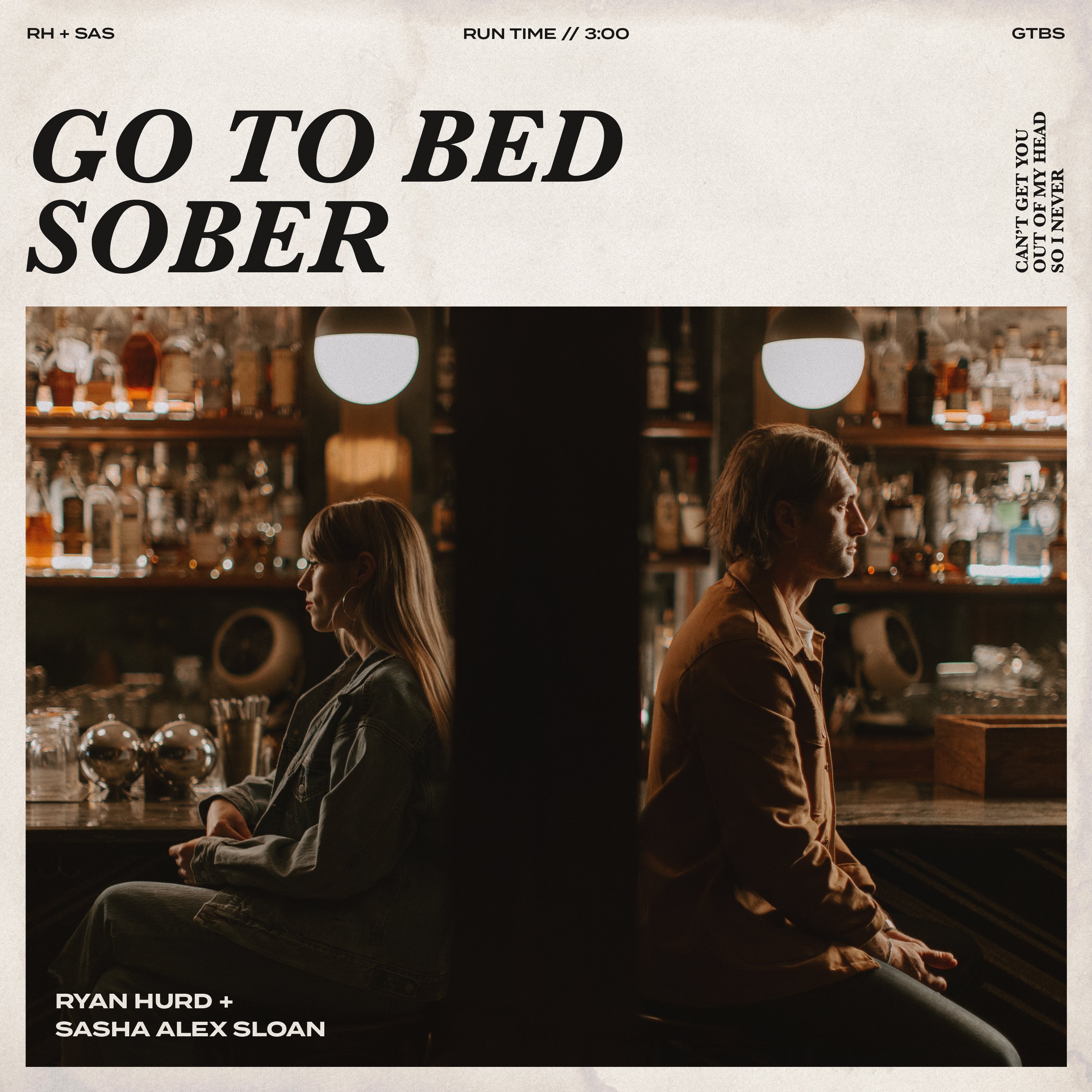 Ryan Hurd, Sasha Alex Sloan - Go To Bed Sober Digital Single