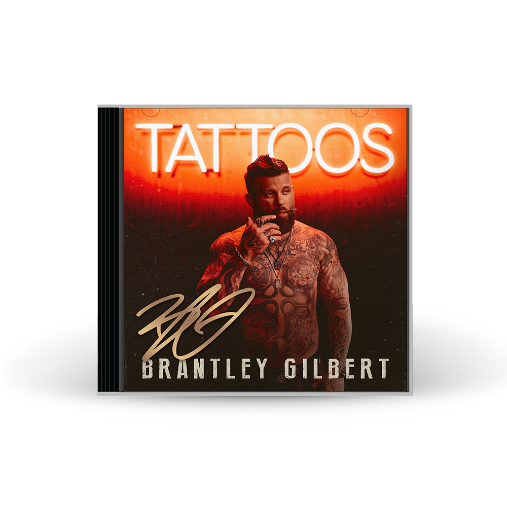 Brantley Gilbert - Tattoos Signed CD