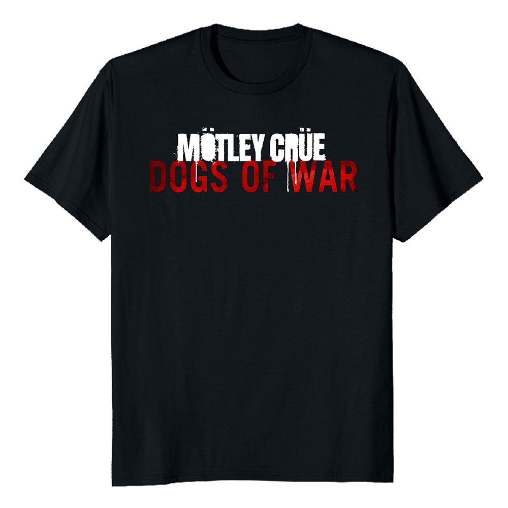 Motley Crue - Dogs of War T-Shirt - Black