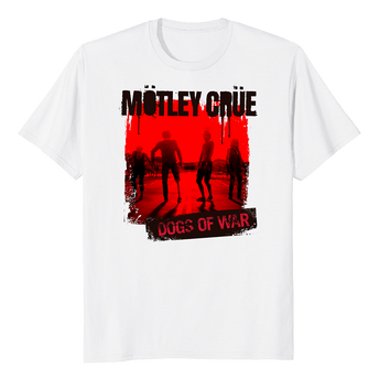 Motley Crue - Dogs of War T-Shirt - White