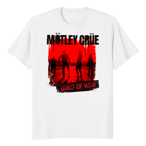 Mötley Crüe - Dogs of War T-Shirt - White