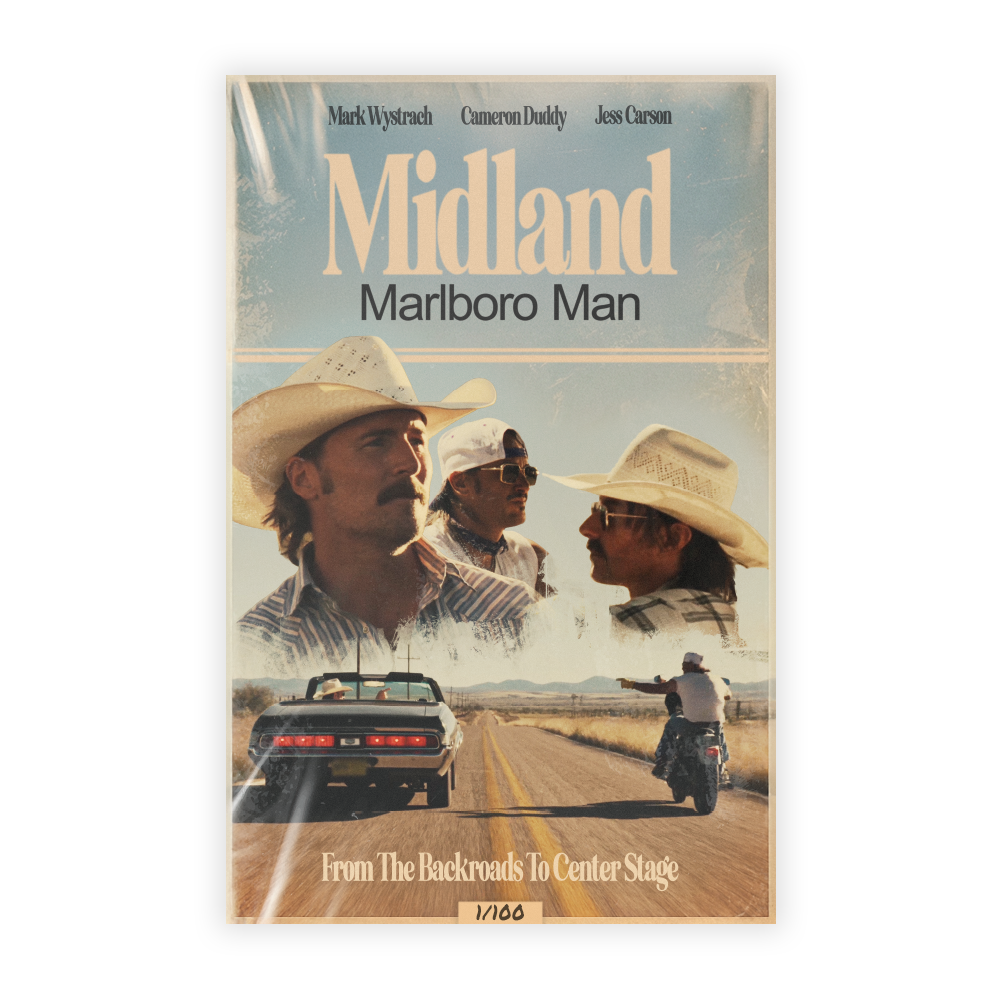 Midland Marlboro Man Poster