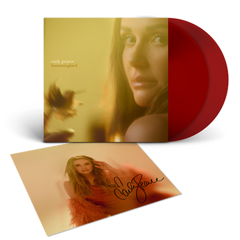 Carly Pearce - hummingbird Exclusive LP (Translucent Ruby + Signed 12 x 12 Art Print)