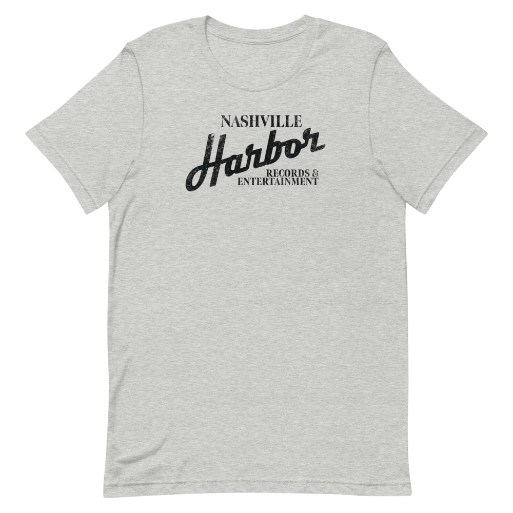 Nashville Harbor Records & Entertainment T-Shirt - Grey & Black