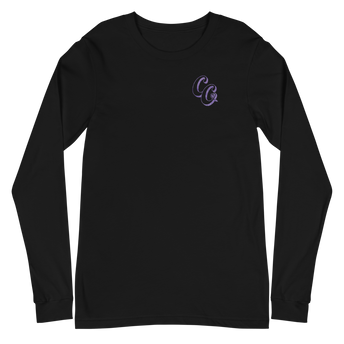 Unisex Long Sleeve T-Shirt w/ Back Print - Front