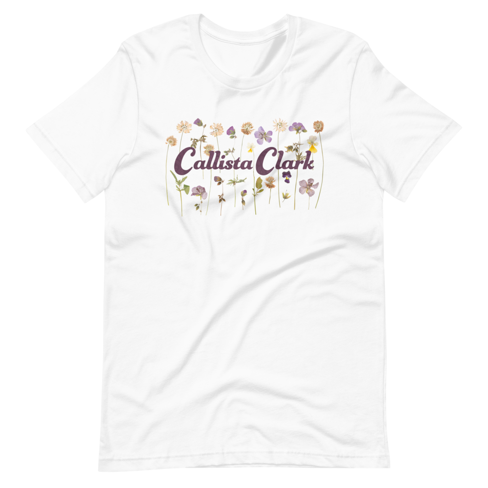 Callista Clark Flower Logo T-Shirt
